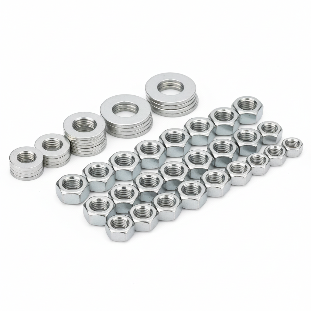 SS Nuts & Washers Set