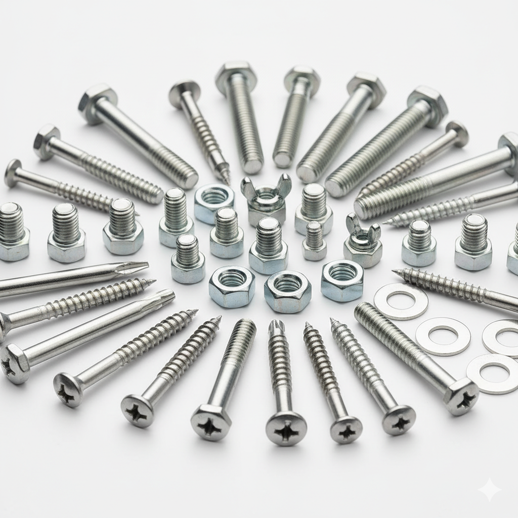 SS Screws and Nuts